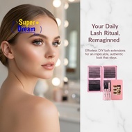 <Dream-t> 9-18mm 30D 40D 50D 60D DIY Cluster Lashes Dovetail Segmented Reusable Wispy Eyelash Extens