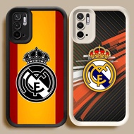 BI97 Real M-Madrid Casing for Xiaomi Redmi Note 10S 10 Pro Max 2022 5G White Black