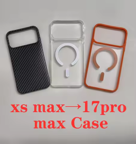 For iPhone XS Max Like 17 Pro Max Phone Protective Cover，For iPhone XS Max To 17 Pro Max Magsafe Pho