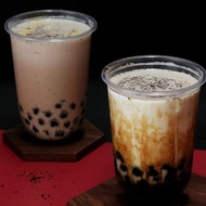 THAILAND BOBA PEARL MILK PP CUP 100PCS/16oz/18oz/22oz//DOME LID / HALF DOME LID. BOLEH PILIH LID YAN