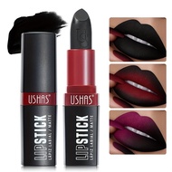 Bilian 【Ready Stock】Black Lipstick Matte Waterproof Long Lasting Not fade Non-stick Cup