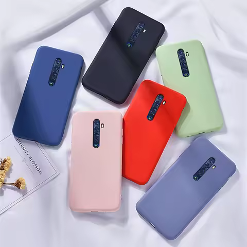 For OPPO Reno2 Z Case Rubber Ultra Thin Liquid Silicone Shockproof Soft TPU Case For OPPO Reno 2 Z C