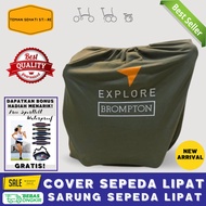 SARUNG SEPEDA LIPAT ASESORIS COVER SOFTCASE BROMTON EXPLORE BIKE