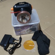 Fox GE 222 white/ yellow headlamp (warm)