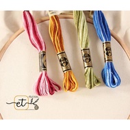 Genuine French DMC embroidery thread, colorful embroidery thread
