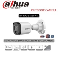 DAHUA 5MP SMART DUAL LIGHT OUTDOOR BULLET CAMERA (DH-HAC-B1A51-A-IL)