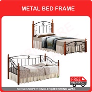 METAL BED FRAME/NORMAL BED(SINGLE/SUPER SINGLE/QUEEN/KING)/DAY BED/ DOUBLE DECKER AVAIL