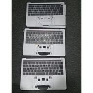 Pro Retina 13" A1989 2018 2019 Silver Palmrest Cover Keyboard BATTERY SPEAKER