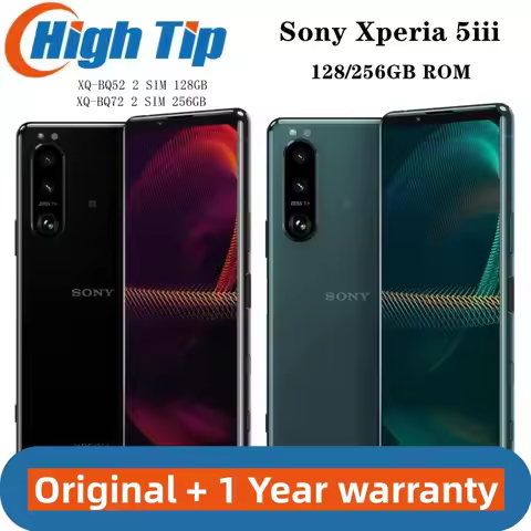 Original Sony Xperia 5iii 5 iii 5G Single Dual Sim XQ-BQ52 XQ-BQ72 Japan 6.1" 8GB RAM 128/256GB ROM 