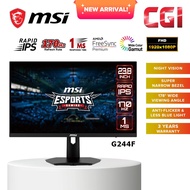 MSI 23.8" G244F Rapid IPS FHD 170Hz 1ms Freesync Night Vision Frameless eSports Gaming Monitor