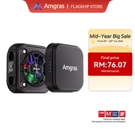 Amgras IceWorld Ultra2 Mobile Phone Cooling Radiator With External Wireless Battery Magnetic Back Cl