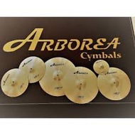 Professional B20 Alloy Cymbal | Arborea Hero Series Crash Ride Splash Brass Cymbal Per Piece
