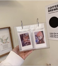 Acrylic Photo Frame Stand 3inch Lomo Card Frame Photocard Sleeve Album ID Card Holder Instax Foto KP