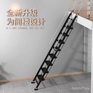 Ladder Multifunctional Ladder Outdoor Mobile Engineering Household Indoor Loft Retractable Aluminum 