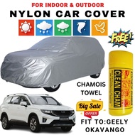 Geely Okavango CAR COVER Waterproof Lightweight Nylon Cars Cover WITH CHAMOIS (Pamunas) Waterproof full Cars Cover Nylon