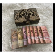 Million Money Box Gold Jewelry Size 7*9*3 Inches