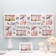 4R Big Size Photo Frame Rectangle Modern Simple Creative Decoration Plastic  Photo Frame Hanging Wal