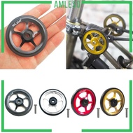 [Amleso] Premium Folding Bike leichtes Rad Fold Walking Transport Parts