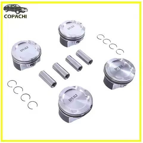 4pc Car Pistons & Rings Set CR 10.2:1 11259468870 For BMW 120i 320i 420i 520i X1 X2 X3 X4 Mini Coope
