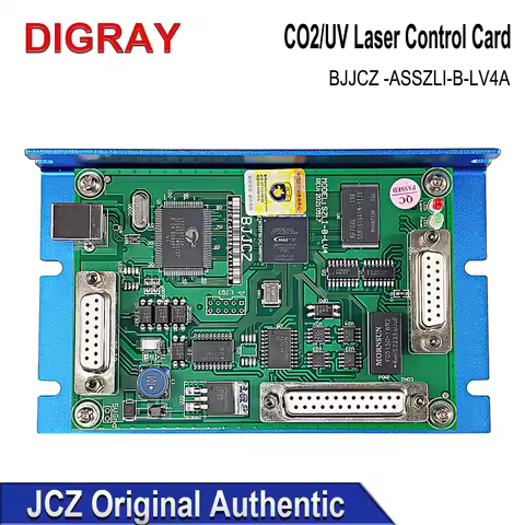 DIGRAY BJJCZ Co2 Laser Controller Original Card JCZ Control Board BJJCZ -ASSZLI-B-LV4 Ezcad2 for Co2