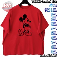 MICKEY MOUSE T-SHIRT 2XL 3XL 4XL 5XL 6XL 7XL 8XL 9XL T-SHIRT JUMBO SIZEBIG HD205