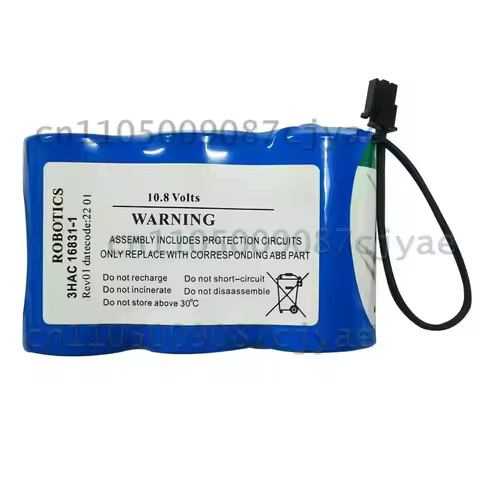 Powercell For ABB 3HAC16831-1 10.8V Robot Arm CPU Non-rechargeable Lithium Battery Pack