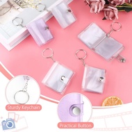 Manilago 16 Photos Album Keychain 1/2" Cute Mini Photo Album Keychain Scrapbook Photo Album