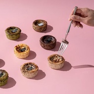 8cm迷你巴斯克蛋糕 2+2/組 土鳳梨拿鐵 (土鳳梨醬) + 蔓越莓抹茶