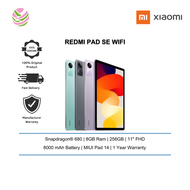 Xiaomi Redmi Pad SE WiFi 8GB RAM/ 256GB ROM/ 8000mAh Battery/ MIUI Pad 14/ Snapdragon 680