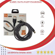 BSM - (IUR) 6G EPOCH DATA CABLE (XWIN-K01) FAST CHARGING 120W 3 METERS