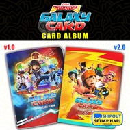 BoBoiBoy Galaxy Card Trading Kad Album for Pek Quest Satria Rumble Mechamato Mechabattle Vortex Beyo