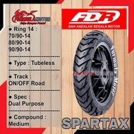 FDR Spartax Ring 14 Tubeless Dual Purpose Ban Motor Matic Tubles