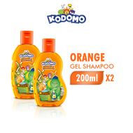 [Paket isi 2] KODOMO Shampoo GEL ORANGE Botol 200ML