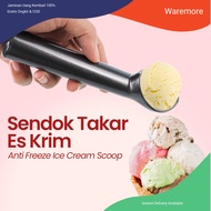 TOPINCN Ice Cream Scoop Anti-Freeze Coffee Sugar Ice Cream Measuring Spoon - O337 - Matte Black