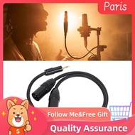 superparis-my ASHATA Dual XLR to 1/8 Inch TRS Cable 1.64FT  20 AWG 4N OFC Male Stereo Y Splitter for