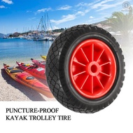 1pc 8'' / 10'' Puncture-proof Tire Wheel for Kayak Canoe Trolley Cart Replacement Tire