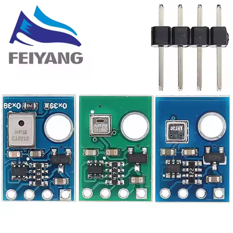 High Precision Digital Temperature and Humidity Sensor Measurement Module I2C Communication Replace 
