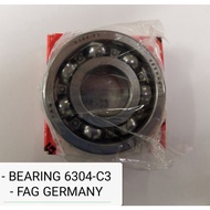 BEARING CRANKSHAFT 6304 - C3 - FAG GERMANY