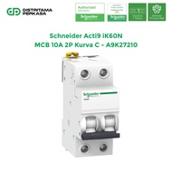 Schneider Acti9 iK60N MCB 10 2P Kurva C - A9K27210