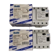 SUM 4 Pole ELCB ( 40A / 63A )
