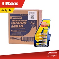 Pioneer Mighty Bond Quatro Sakto Instant Glue (1g X 4 tubes) x24