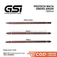 MATA PROTECH Magnetic Air Screwdriver Bit PH1(+), PH2(+), PH2(+)SL6(-) 150mm Magnetic Air Screwdrive
