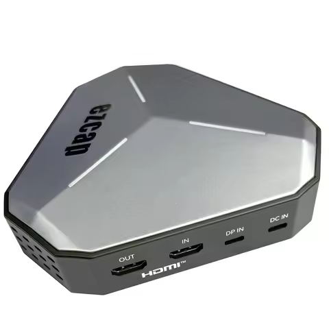 4Kp60 1440p144 1080p240 HDMI Type C DP USB 3.0 UVC Video Capture Card Headset Line in Mix Audio for