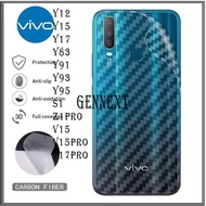 vivo v17pro s1 z1pro y17 y15 y12 y83 y91 y95 v15 v15pro skin carbon - vivo y15