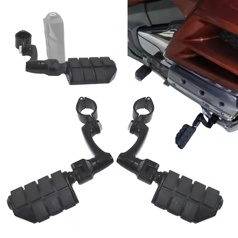 Motorcycle Highway Pegs Foot Rests For Harley Road Glide Electra Glide Road King Street Glide 1.25" 
