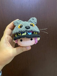 GDragon crochet keychain with Pearl 权志龙钩针娃娃