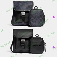 COACH HYBRID POUCH LEATHER ORIGINAL TAS DOMPET KECIL PRIA WANITA