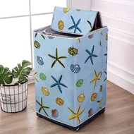 On the open lid automatic♥washing machine cover waterproof 10kg/12kg/洗衣機套 5kg 9kg home decoration dustproof/sunproof/oilproof/Nordic print pattern style/washing machine cover top load