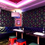 KTV Wallpaper Bar Flashing Wall Cloth Clothing Store Ceiling Wallpaper Anchor Live Background Wall G