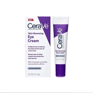 CeraVe Eye Cream for Wrinkles | Under Eye Cream with Caffeine Peptides Hyaluronic Acid Niacinamide a